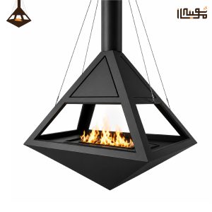 شومینه معلق هندسی شیراز